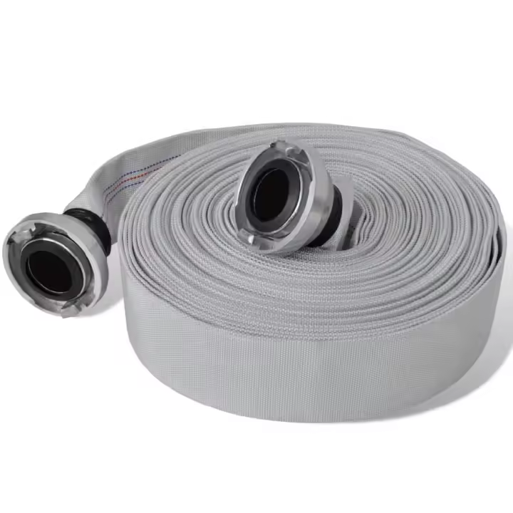 vidaXL MANGUERA PLANA CONTRA INCENDIOS 20 M CON ACOPLAMIENTOS C-STORZ - 1