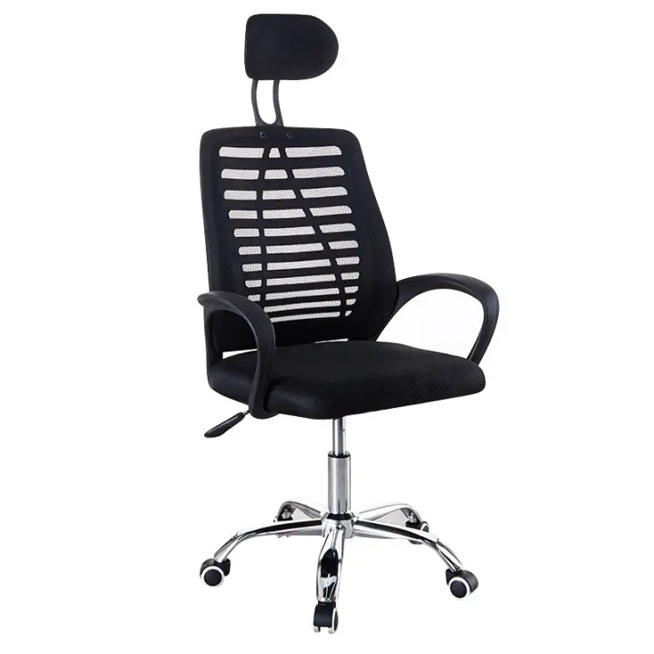 Silla de Oficina con Soporte Lumbar Giratoria Escritorio Sillon Ruedas Despacho casa salon habitacion ergonómica Gaming, escritorio, con reposacabezas - 1