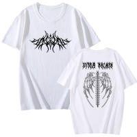 Camiseta Casual De Algodón Puro Para Hombres Y Mujeres Diseño Y2K Estilo Urban Fashion Cuello Redondo Manga Corta Verano - details 8