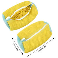 Bolsa De Limpieza Para Zapatos De Red Padded Protector De Ropa Malla De Poliéster Amigable Con Lavadoras Para Secado De Zapatillas - details 8