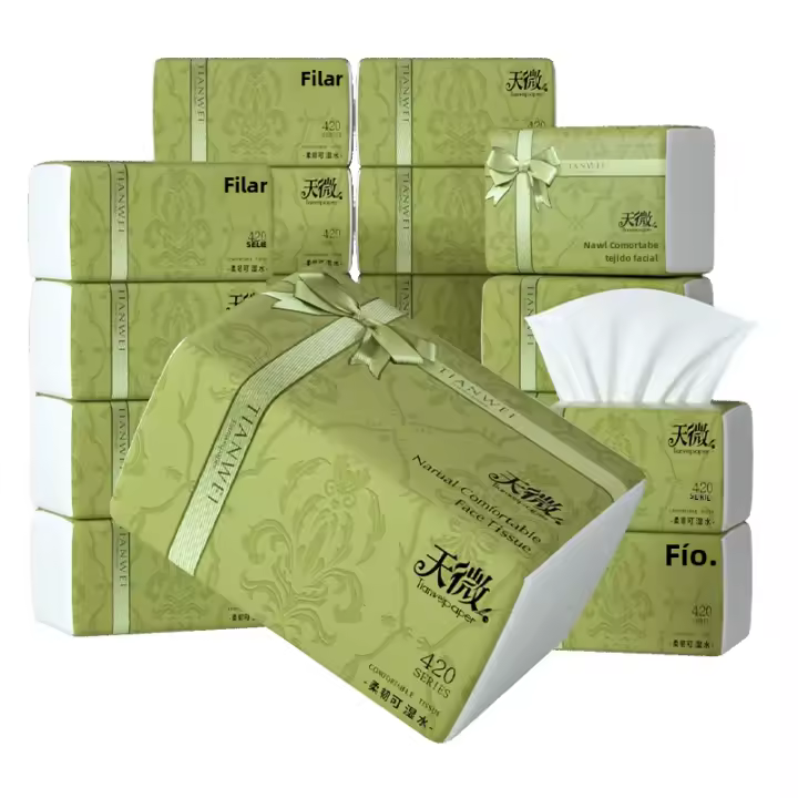 Paquete De 24 Bolsas De Papel Higiénico Toallas De Papel Y Napas Suaves Para El Hogar Tamaño 10x17x6 Cm Peso 1.44 Kg - 1