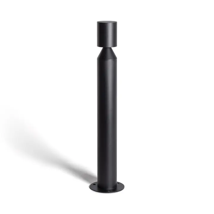 Ledkia Baliza de Pie Exterior LED 6W 60cm Aluminio Cashel Negro - 1