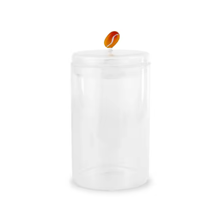 WD LifeStyle frasco de vidrio decoración café 1,2 Lt - 1