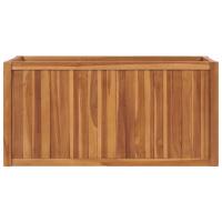 vidaXL Arriate de madera maciza de teca Dimensiones 30 x 30 x 30 cm,  40 x 40 x 40 cm,  50 x 50 x 50 cm y mas - details 10
