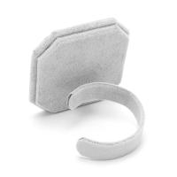 Soporte De Reloj En Forma De C Veludo Para Joyería Y Pulseras Exhibidor De Relojes De Mesa De PVC Material No Tóxico - details 3