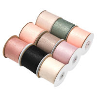 Cinta De Terciopelo Para Decoración De Boda Y Fiesta 10 Metros Materiales Para Cuentas De Cabello DIY Regalo - details 4