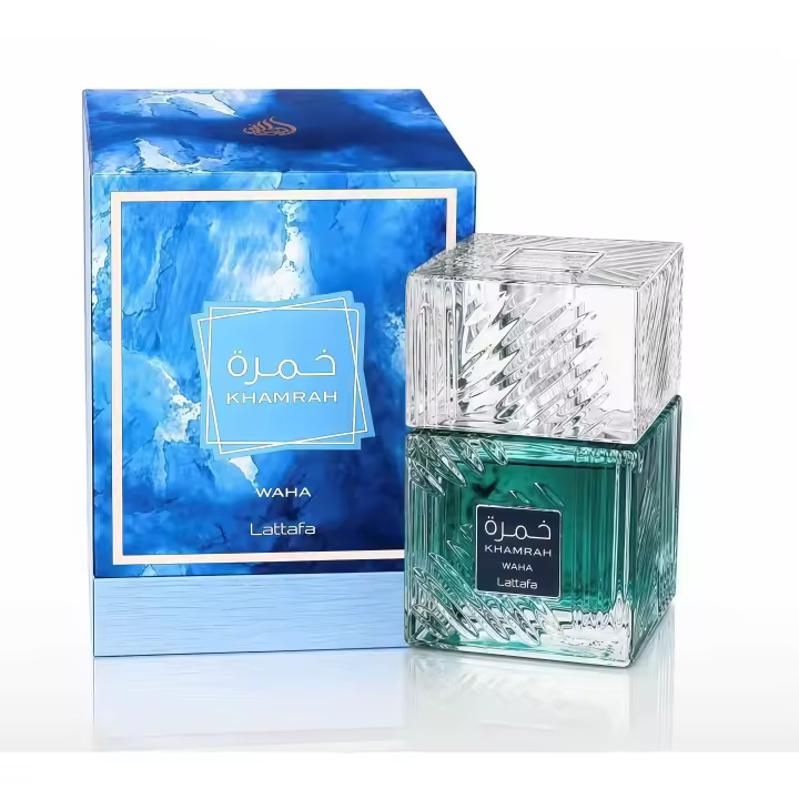Lattafa Khamrah Waha 100ml - Fragancia Unisex Fresca y Adictiva con Notas Acuáticas y Sensuales - Pre Reserva - El Nuevo Fenómeno Viral - 1