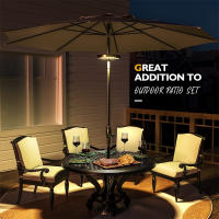 Luz De Paraguas Para Patio 28LED Exterior 3 Modos Luz De Camping Nocturna Para Tienda Patio Jardín Luz De Emergencia Con Pinza Automática - details 4