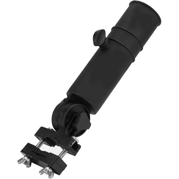 Soporte ajustable para paraguas de golf, soporte para manijas de golf, color negro - 1