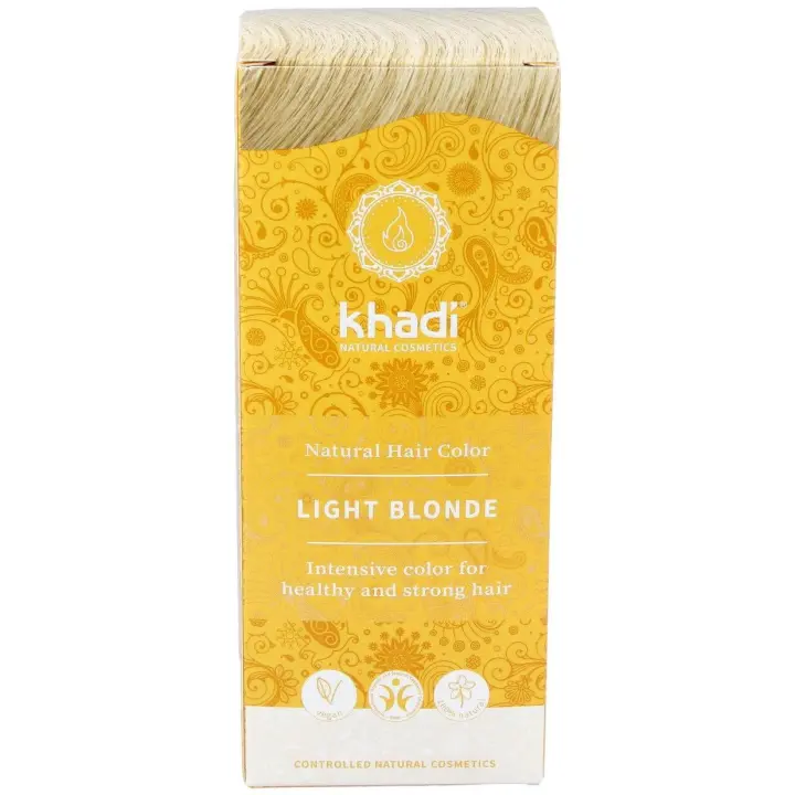 Khadi Tinte Rubio Claro 100% Vegetal 100G - 1