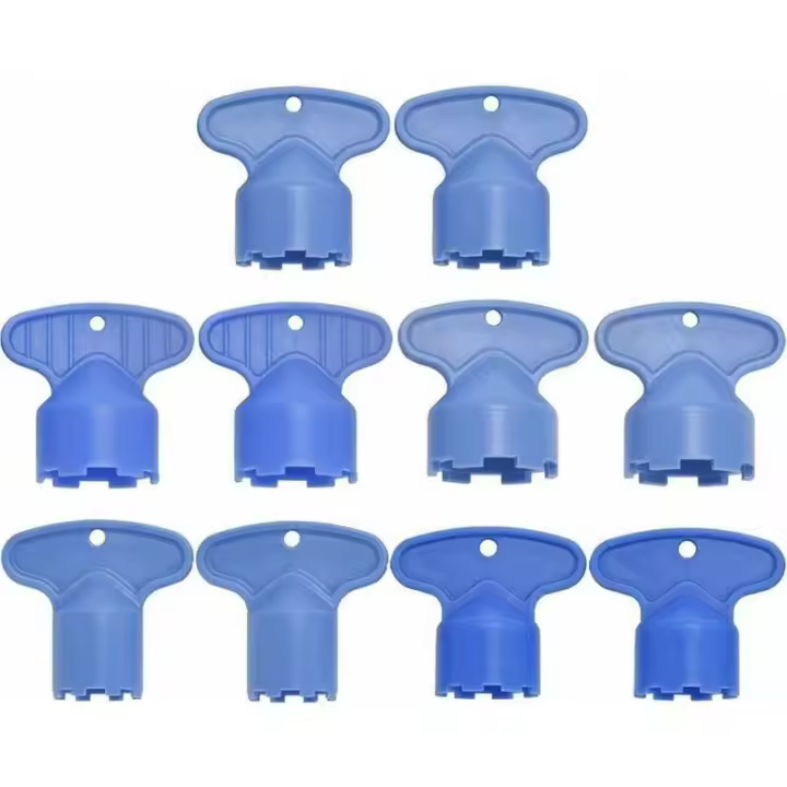 Llave de aireador, 10 piezas Llave de aireador Herramienta Grifo Cubierta de aireador para M 16.5 18.5 21.5 22.5 24 Aireadores Cubierta de llave Aireador Fregadero de cocina - 1