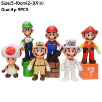 Figuras De Acción Super Mario Bros Set De 3-48 Piezas Incluye Mario Luigi Princess Peach Bowser Goomba Donkey Kong Yodhi Boo Toad Regalos Para Cumpleaños - details 11