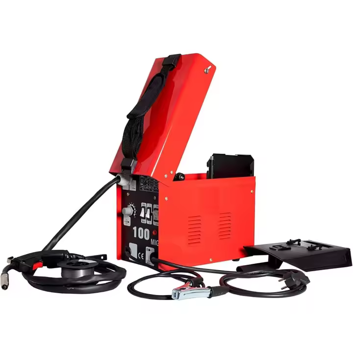 SOLDADORA DE HILO CONTINUO SIN GAS MIG 100 ACCESORIOS INCLUIDOS - 1