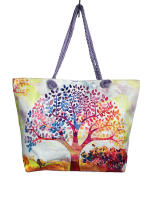 Bolso de Playa MEJORADA árbol de la Vida Grande - details 3