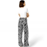 Pantalón Tiffosi Nolita Fluido Estampado Tiro Alto Poliéster - details 1