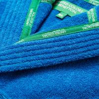 UNITED COLORS OF BENETTON Albornoz con Capucha de Algodón 100% Azul o Verde Rainbow - 360GSM - details 20