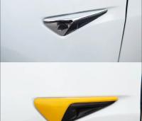 Cubierta Protectora De Cámara Lateral Para Coche ABS Fibra De Carbono Compatible Con Tesla Model 3/Y/X/S 2017-2022 Cubierta De Señal De Giro - details 6
