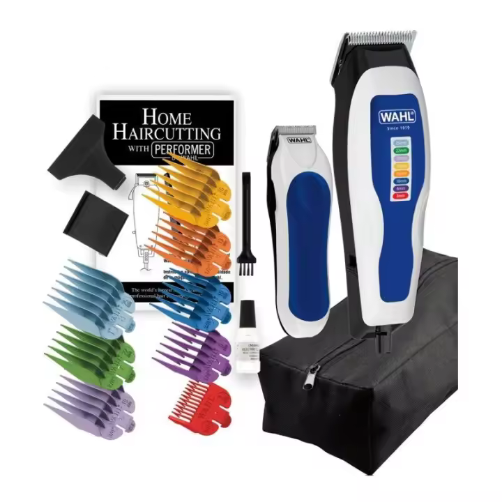 Cortapelos + recortadora wahl color pro/ con cable/ 9 accesorios - 1