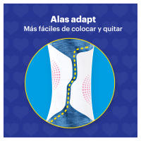 Evax Cottonlike Compresas Super Plus Protección para el periodo durante el día, Elimina Olores Y Absorbe Al Instante, Hasta 100 % limpia y 0 % olor,  Con alas que se adaptan para un mejor ajuste. 120 Unidades - details 0