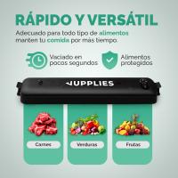 JUPPLIES Envasadora al Vacio Domestica - Embasadoras Vacio Alimentos Profesional Conservación de Alimentos - details 1