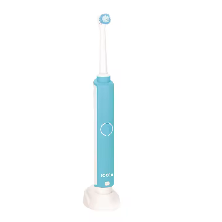 Cepillo de dientes eléctrico Jocca con carga inductiva, batería de litio con duración de más de 15 días, temporizador de 2 minutos, 7200 rmp y cabezal extra. - 1