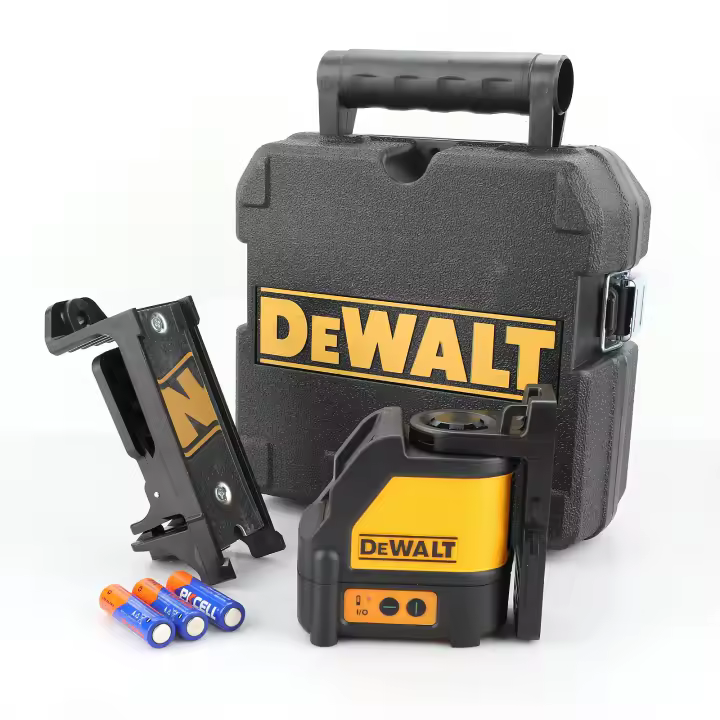Nivel De Láser DEWALT 2-Línea Verde Automático Precisión Horizontal Y Vertical DW088CG Para Trabajos De Carpintería Y Construcción - 1