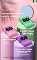 3Pcs Bandas De Resistencia De Tela Para Glúteos Y Piernas Ejercicio De Squat Y Estiramiento Adecuado Para Gimnasio Y Yoga Equipamiento De Fitness - details 13