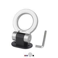 Adornos De Remolque Para Coche Diseño De Anillo De Carreras Decoración De Auto Simulación De Remolque Ante Y Trasero Material ABS Plástico - details 17