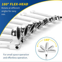 Llave De Eje Ajustable 6mm-24mm Herramienta Mecánica Para Bicicletas Y Coches Kit De Llaves Multifuncional De Acero Cr-V - details 3