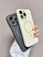 Funda De Silicona Líquida Magnética Para iPhone 13 12 14 15 pro Max Con Carga Inalámbrica Magsafe Y Protección De Cámara Lujo - details 4