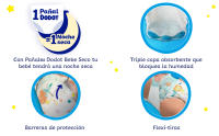 DODOT Pañal Bebé Seco Talla 4 - 116 Unidades - details 1