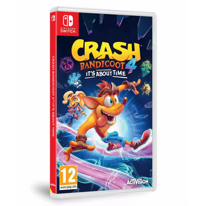 CRASH BANDICOOT 4 IT´S ABOUT TIME Nintendo Switch - Nuevo a Estrenar - PAL España - Activision - Plaion - Plataformas - 1