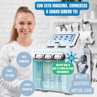 MISTIK | Máquina de Cuidado de la Piel de Oxígeno Hidrogeno Dispositivo de Hidrafacial 6-en-1 Radiofrecuencia Ultrasonido LED Hidrofacial Estetica Profesional Belleza para la cara Mistik Beauty Madrid - details 4