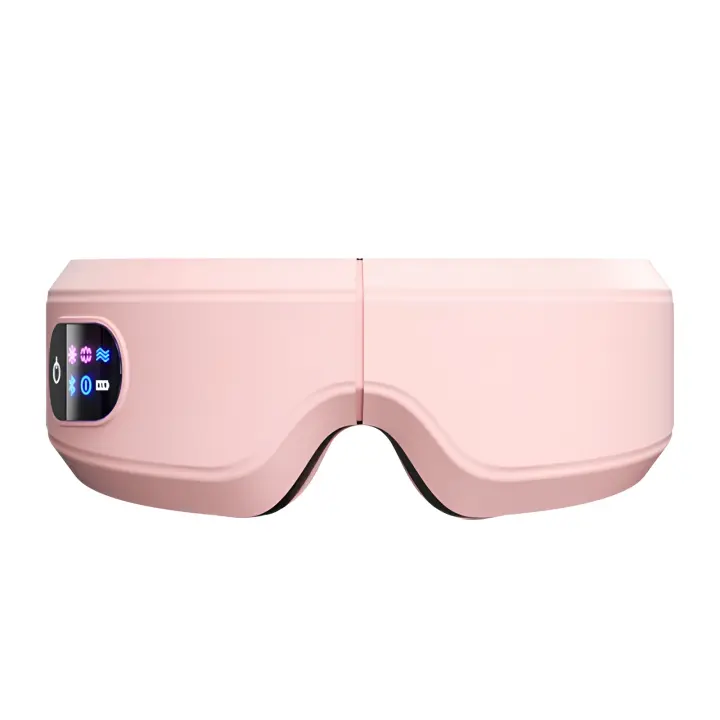 Masajeador de Ojos , Gafas Plegables con Vibromasaje, Presoterapia, Calor, Música Bluetooth, Batería Recargable, Alivia Ojos Secos, Migrañas, Ojeras, Mejora el Sueño - 1