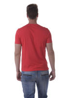 Emporio Armani EA7 Camiseta Algodón Hombre Rojo 3YPTB3PJ03Z 1451 - details 2