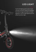 Bicicleta  Electricos Adultos Plegable Freestyle Y1S con neumático de 12 ", motor sin escobillas de 250W (pico de 350W), velocidad máxima de 25km/h, batería de litio de 36V 7.5Ah y alcance de 45km - details 7