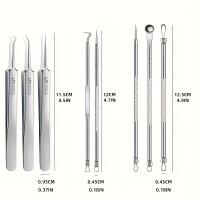 1/8Pcs PcCell Eliminador De Acné Y Puntos Negros Agujas Ultrafinas Para Limpiar La Piel Y Extraer Quistes Y Blackheads - details 4