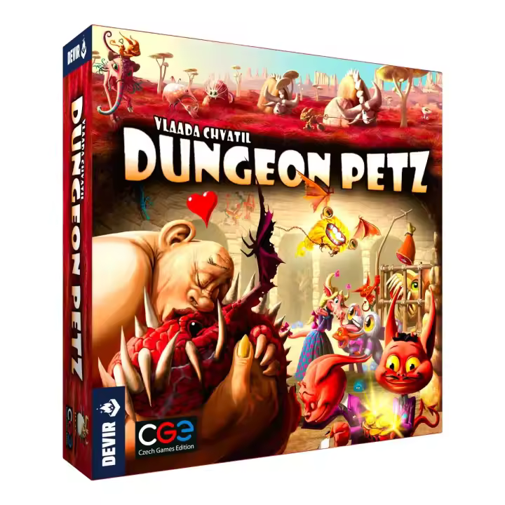 Dungeon Petz juego de mesa. Desafío intelectual. 1-4 jugadores DEVIR español - 1