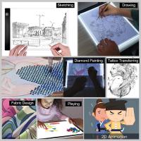 Mesa De Luz LED A5 Para Pintura De Diamantes Y Arte Trazado Caja De Luz Digital Con Ajuste De Tres Niveles Para Tablas De Dibujo - details 7