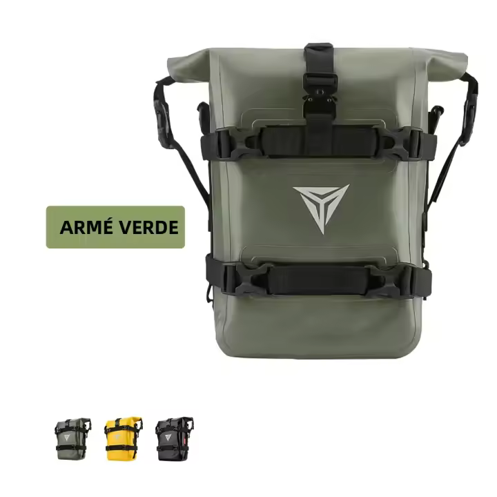 Bolsa De Moto Universal Impermeable Para Barra De Choque Motocicleta Aventura Bolsa Lateral De Motocicleta En 3 Colores - 1