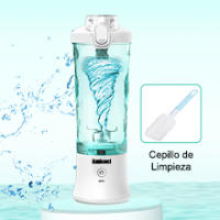 Cobocen Batidora Portátil,Mini Licuadora,Batidora Portátil Personal,Batidora de Batidos con 6 Cuchillas,Vaso Exprimidor de 600 ml Tapa Sport - details 4