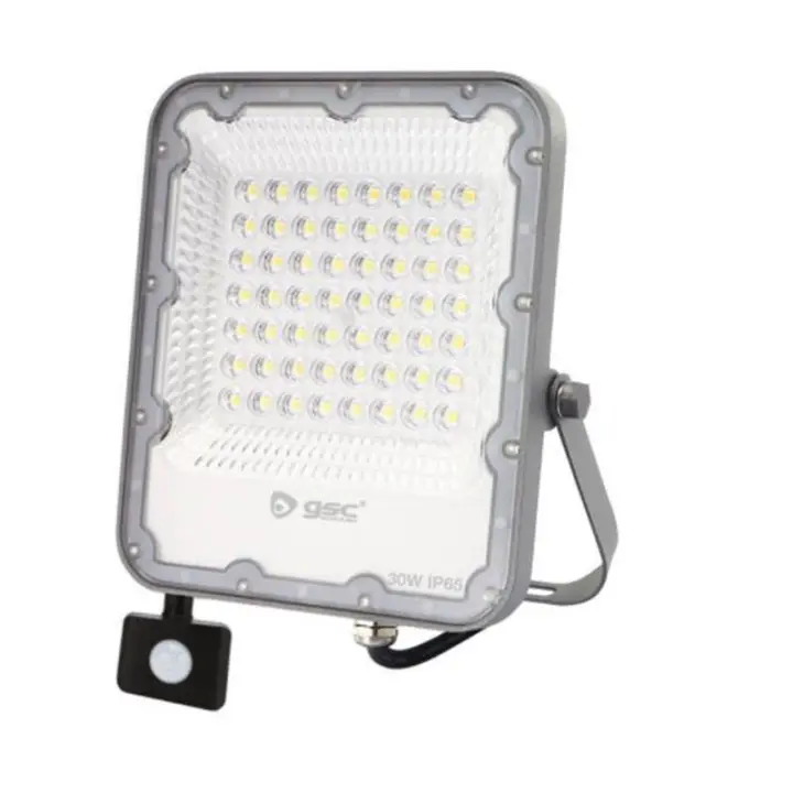 Gsc Evolution Proyector Aluminio GSC Evolution 202610003 | Sensor 30W 6500K IP65 Gris - Alta Calidad - 1