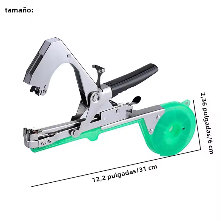 Máquina De Atado De Jardín Herramienta Para Ramas De Plantas Cinta De Tapa Para Uvas Tomates Pepinos Pimientos Flores - 1