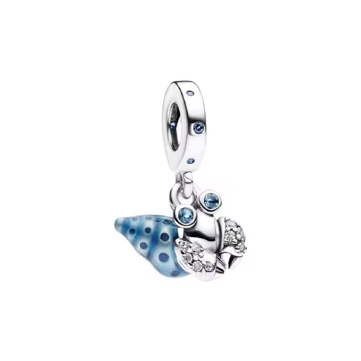 Charm colgante Pandora Cangrejo Ermitaño que brilla en la oscuridad - 1