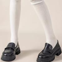 Juego De 4 Pares De Medias Hasta La Rodilla En Colores Mixtos Estilo Diferente Para Mujer Confort Y Descanso - details 7