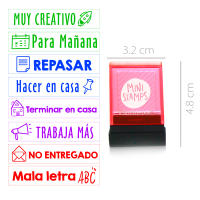Office Box - Sellos Motivación Mini Stamps - Títulos Didácticos - Motivar Alumnos - Especial Profesores - details 2