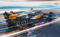 Modelo De Coche De Colección Bburago 1:43 McLaren F1 Team 2023 MCL60 Lando Norris 81 Oscar Piastri Aleación Juguete Serie Colección Regalo - details 0