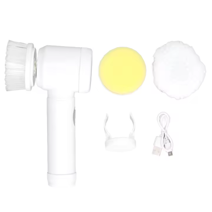 De fregar recargable de mano múltiple para el hogar, Cocina, Blanco - 1