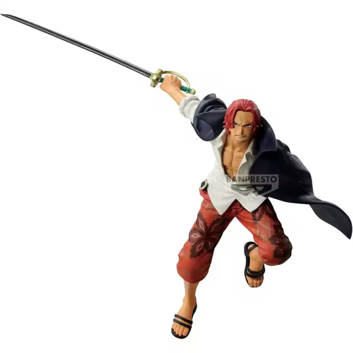 Figura Shanks Battle Record Collection One Piece 17cmFigura  Coleccionable - Idea de Regalo- Mercancia Oficial - Juguetes para Niños y Adultos - Movies Fans - Muñeco para Coleccionistas y Exposición - 1