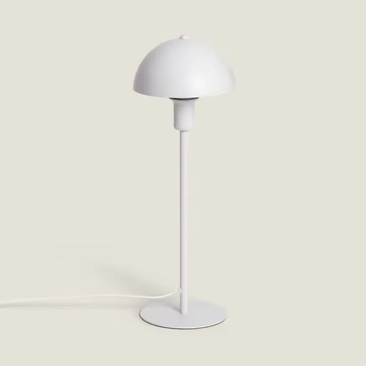 Ledkia Lámpara de Mesa Little Madow Metal Blanco - 1